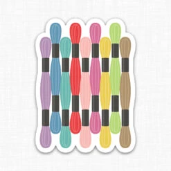 Stitchy Stickers - Floss Skeins