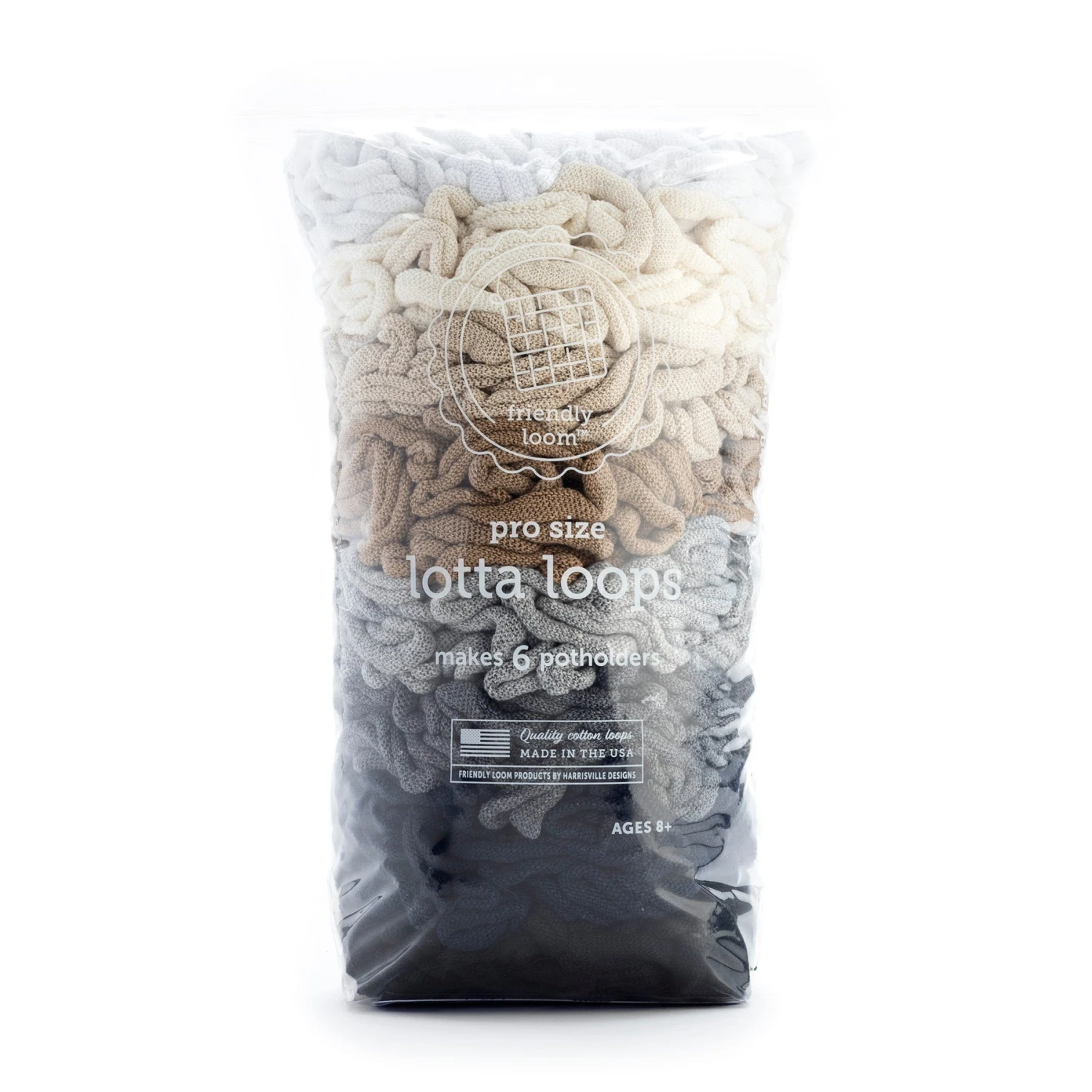 Premium Cotton Loops For Potholder Looms - Lotta Loop Packs (PRO Size) - CLOSEOUT 6 Premium Cotton Loops For Potholder Looms - Lotta Loop Packs (PRO Size) - CLOSEOUT - Image 4