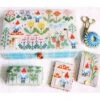 Gnomes In Springfield Cross Stitch Pattern -Olympus Handmade Store gera Kyoko Maruoka japanese cross stitch design 16