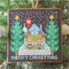 Santa Has Come (I) Cross Stitch Pattern -Olympus Handmade Store gera Kyoko Maruoka japanese cross stitch design 19