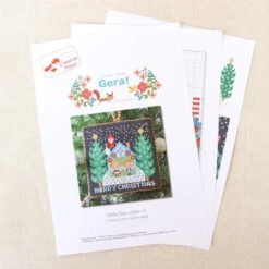 Santa Has Come (I) Cross Stitch Pattern -Olympus Handmade Store gera Kyoko Maruoka japanese cross stitch pattern 38
