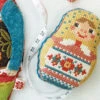 Matryoshka Needlework Set Cross Stitch Pattern