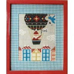 Santa's SOS Cross Stitch Pattern