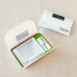Needle Identification Cards -Olympus Handmade Store hand needle identification card sewing embroidery 1