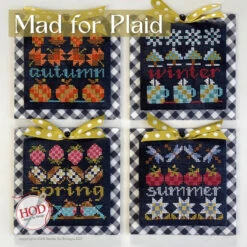 Mad For Plaid Cross Stitch Pattern
