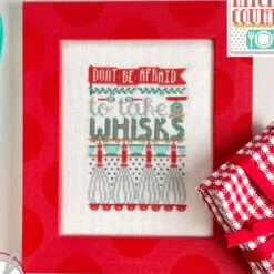 Kitchen Counter Cross Stitch Pattern - Take Whisks