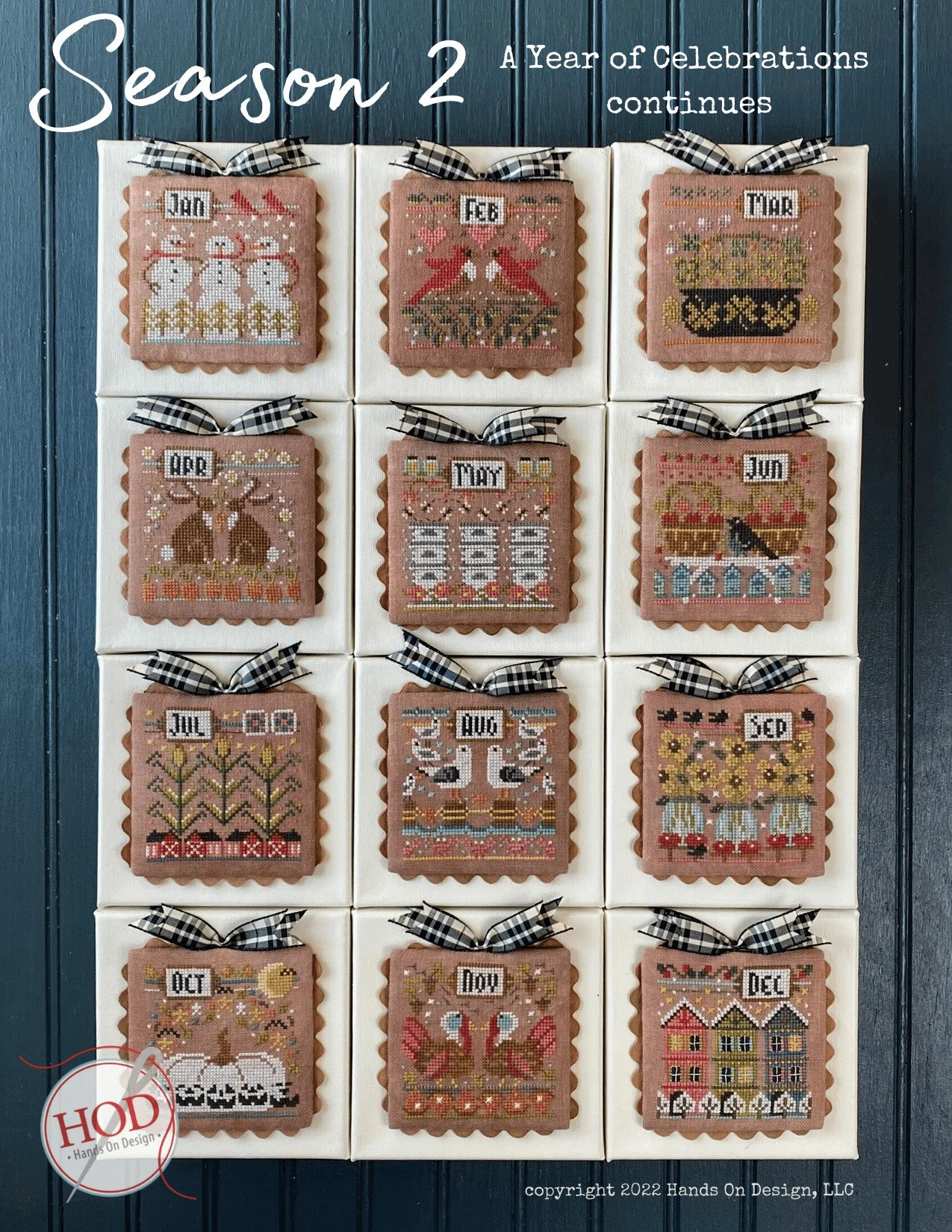 A Year Of Celebrations Cross Stitch Pattern - Season 2 5 A Year Of Celebrations Cross Stitch Pattern - Season 2 - Image 3