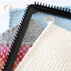 Premium Cotton Loops For Potholder Loom (PRO Size) - CLOSEOUT -Olympus Handmade Store harrisville pro potholder loom 6 d64d504c e4ca 4d2e 82e7 5b1424dd3ab6