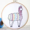 Alpaca Contemporary Hand Embroidery Kit -Olympus Handmade Store hawthorn handmade alpaca contemporary embroidery kit 1