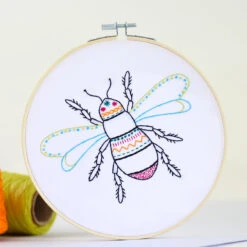 Bee Contemporary Hand Embroidery Kit