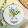 Green Fingers Hand Embroidery Kit -Olympus Handmade Store hawthorn handmade embroidery kit green fingers 01