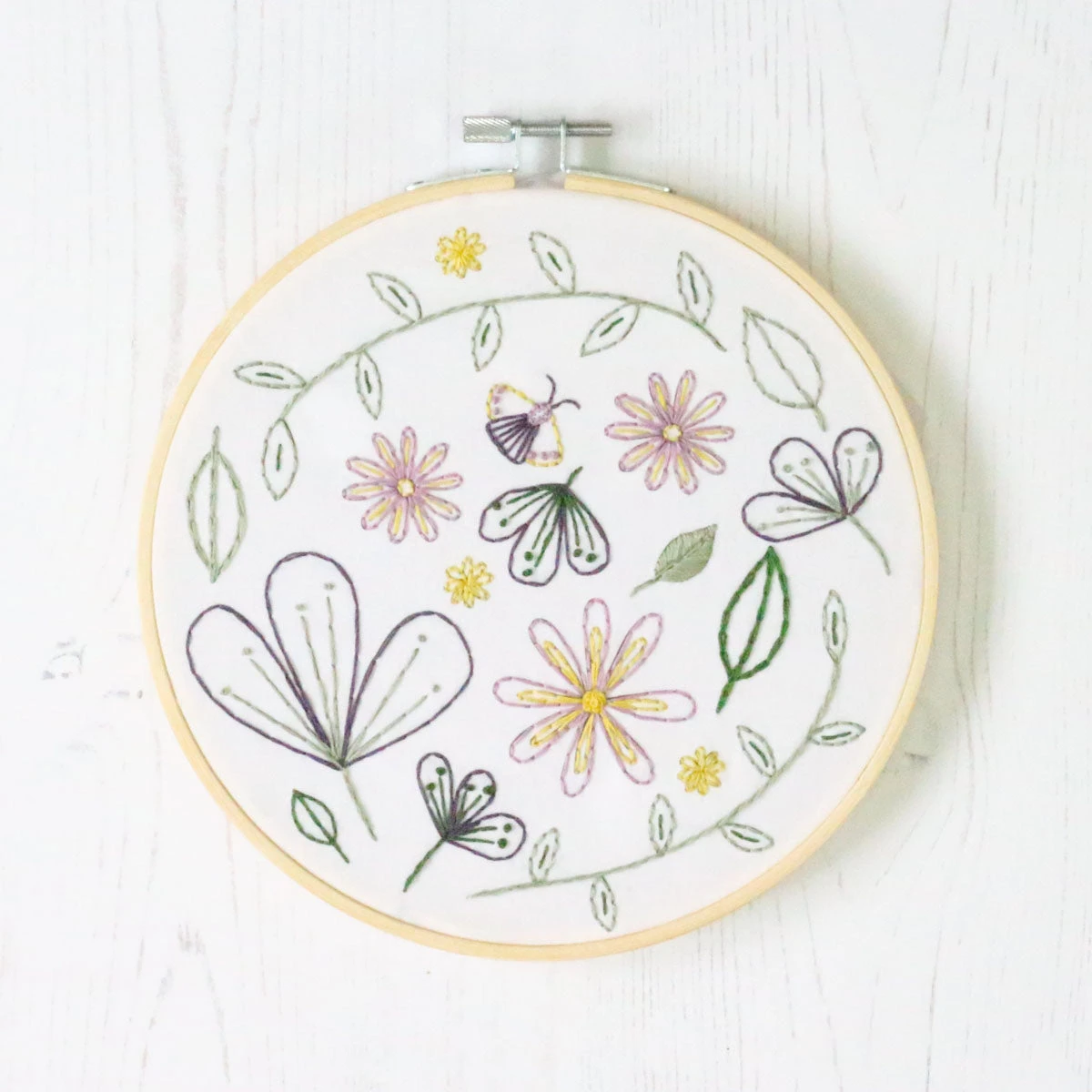 Wildflower Meadow Hand Embroidery Kit 6 Wildflower Meadow Hand Embroidery Kit - Image 4
