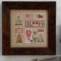 Spring Doodles Cross Stitch Pattern