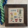 Summer Doodles Cross Stitch Pattern -Olympus Handmade Store heart in hand cross stitch doodle summer 05