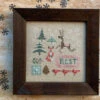 Winter Doodles Cross Stitch Pattern -Olympus Handmade Store heart in hand cross stitch doodle winterr 07