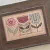 Floral Etching Cross Stitch Pattern 2 Floral Etching Cross Stitch Pattern -Olympus Handmade Store heart in hand cross stitch floral etching 02