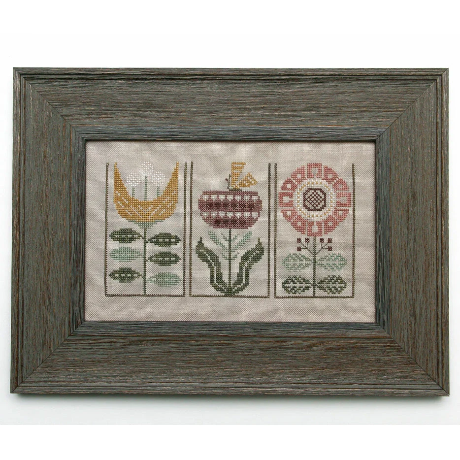 Floral Etching 2 Cross Stitch Pattern 3 Floral Etching 2 Cross Stitch Pattern