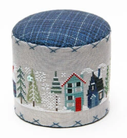 Tiny Town Cross Stitch Pattern - Frosty -Olympus Handmade Store heart in hand cross stitch tiny town frosty 02