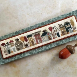 Tiny Town Cross Stitch Pattern - Thankful