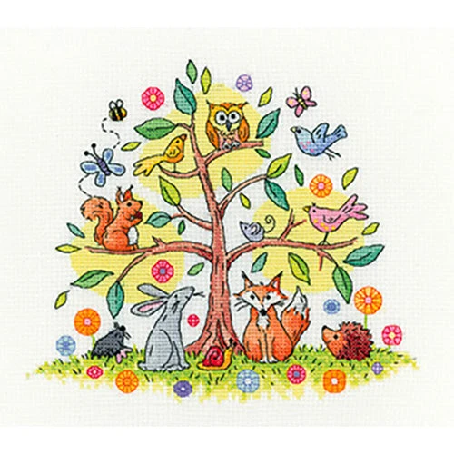 Tree Of Life Cross Stitch Kit 3 Tree Of Life Cross Stitch Kit