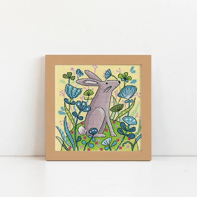 Woodland Creatures Cross Stitch Kit - Hare 4 Woodland Creatures Cross Stitch Kit - Hare - Image 2