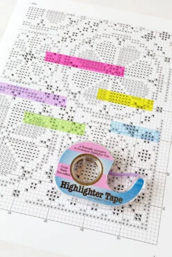 Highlighter Tape For Cross Stitch Charts 9 Highlighter Tape For Cross Stitch Charts -Olympus Handmade Store highlighter tape 7