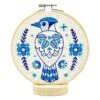 Blue Jay Hand Embroidery Kit