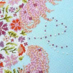 Wild And Free Cross Stitch Pattern -Olympus Handmade Store horse detail3 1080