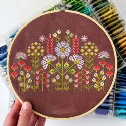 Wildflowers Cross Stitch Kit -Olympus Handmade Store il fullxfull.6500342485 8tjw
