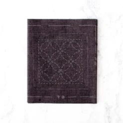 Olympus Sashiko Embroidery Coaster Set -Olympus Handmade Store japanese sashiko coaster collection 3