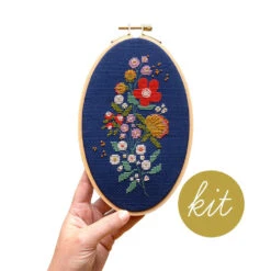 Forget-Me-Knots Cross Stitch Kit