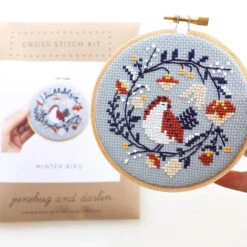 Winter Bird Cross Stitch Kit 8 Winter Bird Cross Stitch Kit -Olympus Handmade Store junebug and darlin cross stitch kit winter bird 3 41a22d45 4ed2 4169 8768 6b2c15b55e45