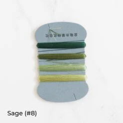 Kinkame Silk Hand Sewing Thread -Olympus Handmade Store kinkame silk thread 08 sage