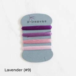 Kinkame Silk Hand Sewing Thread -Olympus Handmade Store kinkame silk thread 09 lavender
