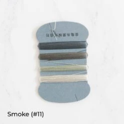 Kinkame Silk Hand Sewing Thread -Olympus Handmade Store kinkame silk thread 11 smoke