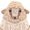 Hand Embroidered Plushie Doll Kit - Sheep -Olympus Handmade Store kiriki press 10