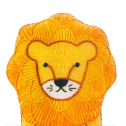 Hand Embroidered Plushie Doll Kit - Lion