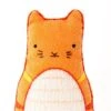 Hand Embroidered Plushie Doll Kit - Tabby Cat -Olympus Handmade Store kiriki press embroidery kit tabby cat 01
