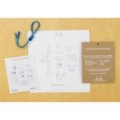 Hand Embroidery Stitch Sampler - Beginner Stitches 9 Hand Embroidery Stitch Sampler - Beginner Stitches -Olympus Handmade Store kiriki press hand embroidery stitch sampler beginner 04