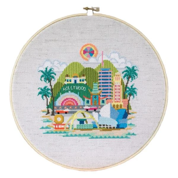 Pretty Little Los Angeles Cross Stitch Pattern 3 Pretty Little Los Angeles Cross Stitch Pattern