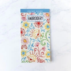 Embroidery Stitch Pocket Guide 8 Embroidery Stitch Pocket Guide -Olympus Handmade Store laminated hand embroidery pocket guide 2