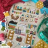 The Sewing Room Cross Stitch Pattern -Olympus Handmade Store ldd sewing room