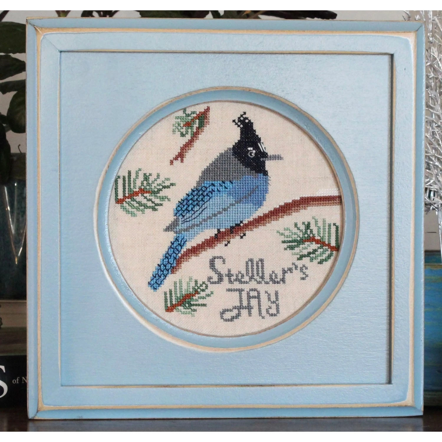Stellar Jay Cross Stitch Pattern 3 Stellar Jay Cross Stitch Pattern