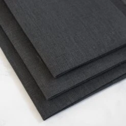 Chalkboard Black Linen Cross Stitch Fabric - 32 Count