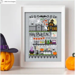 Halloween Spooktacular Cross Stitch Pattern