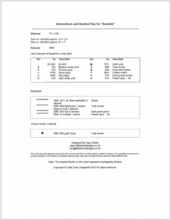 Seaside Cross Stitch Pattern -Olympus Handmade Store little dove designs cross stitch pattern stitch seaside 03