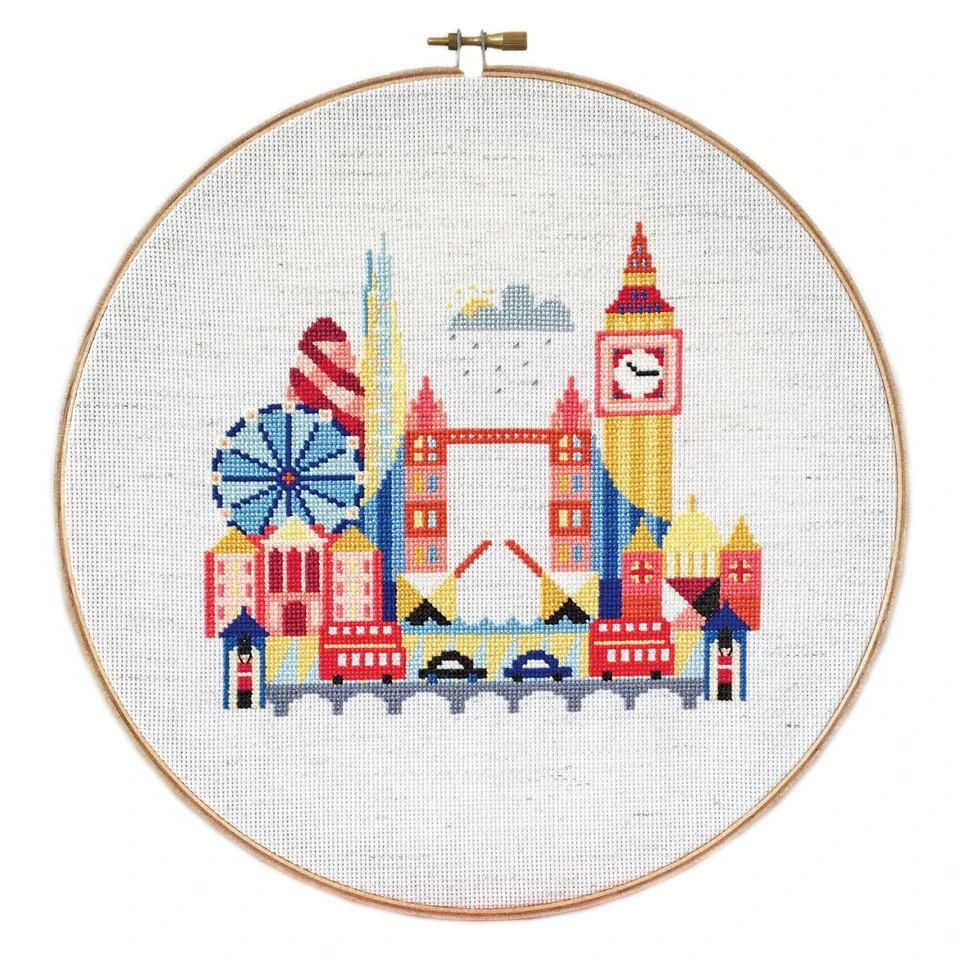 Pretty Little London Cross Stitch Pattern 3 Pretty Little London Cross Stitch Pattern