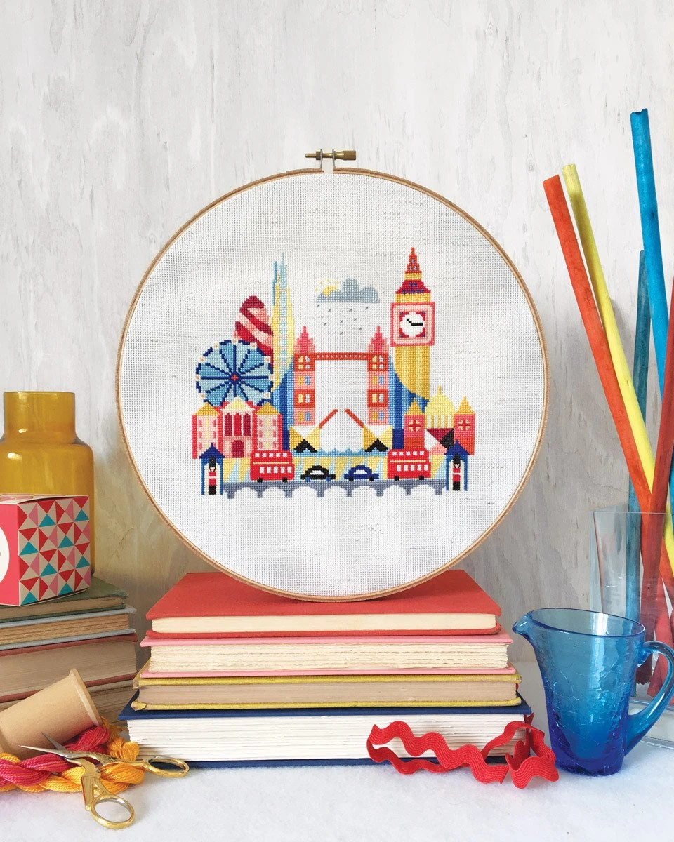Pretty Little London Cross Stitch Pattern 4 Pretty Little London Cross Stitch Pattern - Image 2