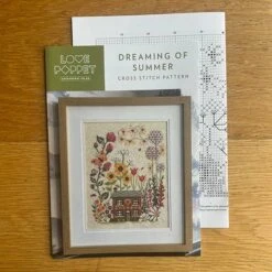 Dreaming Of Summer Cross Stitch Pattern -Olympus Handmade Store love poppet cross stitch dreaming summer 1