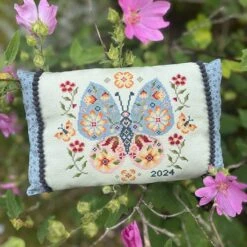 Floral Butterfly Cross Stitch Pattern -Olympus Handmade Store love poppet cross stitch floral butterfly